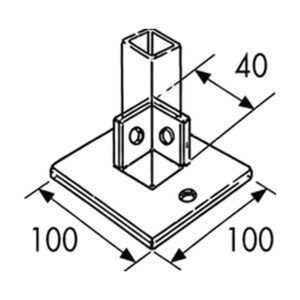 Single Base Plate